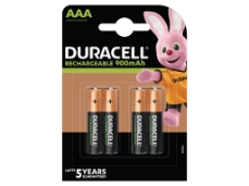 Slika HR03-A Duracell Rechargeable AAA 4 Pack 900mAh