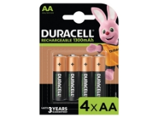 Slika HR6-B Duracell Rechargeable AA 4 Pack 1300mAh