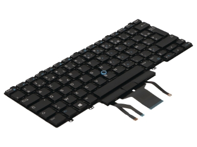 C5YKV French Backlit Keyboard Dualpoint