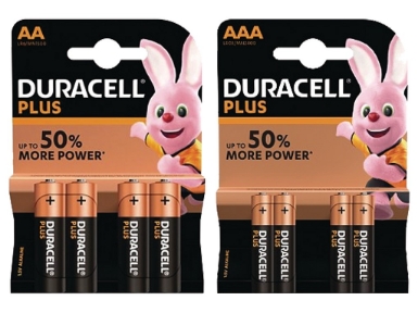 BUN0154A Duracell Duo 8 Pack AA + AAA