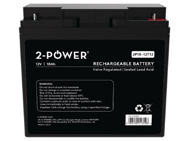 2P18-12 2-Power 12V 18Ah VRLA Battery