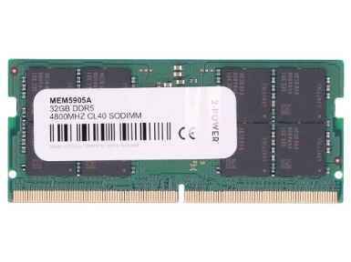 MEM5905A 32GB DDR5 4800MHz CL40 SoDIMM