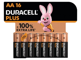 Slika MN1500B16 Duracell Plus AA Alkaline - 16 Pack