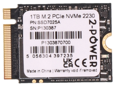 SSD7025A 1TB M.2 PCIe NVMe 2230