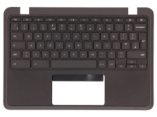 Slika 6B.HAVN7.020 Upper Black Cover w/Keyboard (UK)