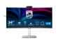 LED monitor Philips Business 34B2U6603CH/00 (34" WQHD ukrivljen, Thunderbolt,  USB-C)