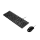 Tipkovnica z miško ASUS U2000 Wired Keyboard and Mouse Set, žični komplet, črn s Copilot tipko