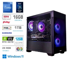 Slika Računalnik PCX Exton i7 12700F/16GB/1TB/RTX4070/RGB/W11H