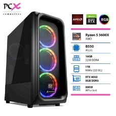 Slika Računalnik PCX Extian R5 5600X 16GB 1TB RTX4060