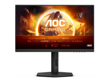 AOC 24G4X gaming monitor 23.8" IPS Full HD 180Hz 1ms HDR