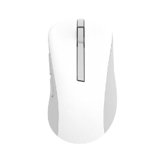 Slika Miška ASUS Wireless Mouse MD102, brezžična, tiha, 2.4Ghz in Bluetooth, bela