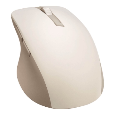 Miška ASUS SmartO Mouse MD200 Silent Plus, brezžična, Bluetooth® 5.0, RF 2.4GHz, Oat Milk