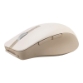 Miška ASUS SmartO Mouse MD200 Silent Plus, brezžična, Bluetooth® 5.0, RF 2.4GHz, Oat Milk