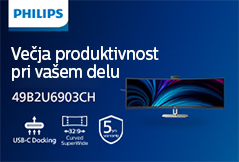 Thunderbolt monitor Philips 49B2U6903CH – Produktivnost brez kompromisov