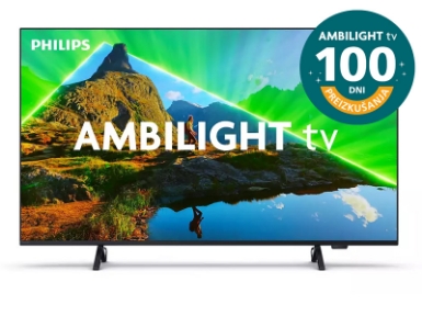 Philips 43PUS8319/12 43", 4K UHD, Ambilight - Philips Ambilight TV preizkušajte 100 dni!