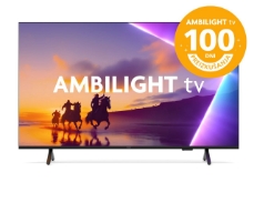 Akcija Ambilight TV - Preizkušajte 100 dni! Philips 43PUS8510/12 43" 4K  QLED Ambilight televizor