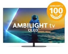 Akcija Ambilight TV - Preizkušajte 100 dni! Philips 55OLED820/12 55" 4K UHD OLED Ambilight televizor s Google TV