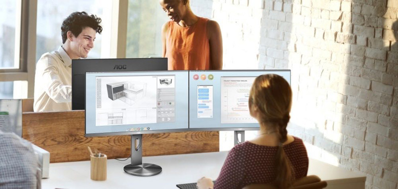 4K monitor AOC U2790PQU za profesionalne uporabnike