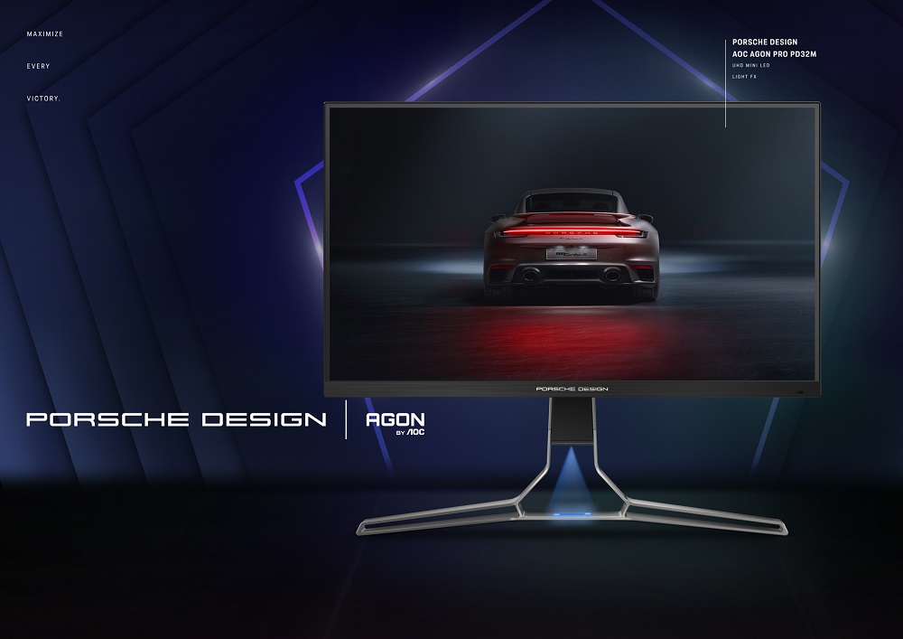 Izjemen gaming monitor Porsche Design in AGON by AOC PD32M
